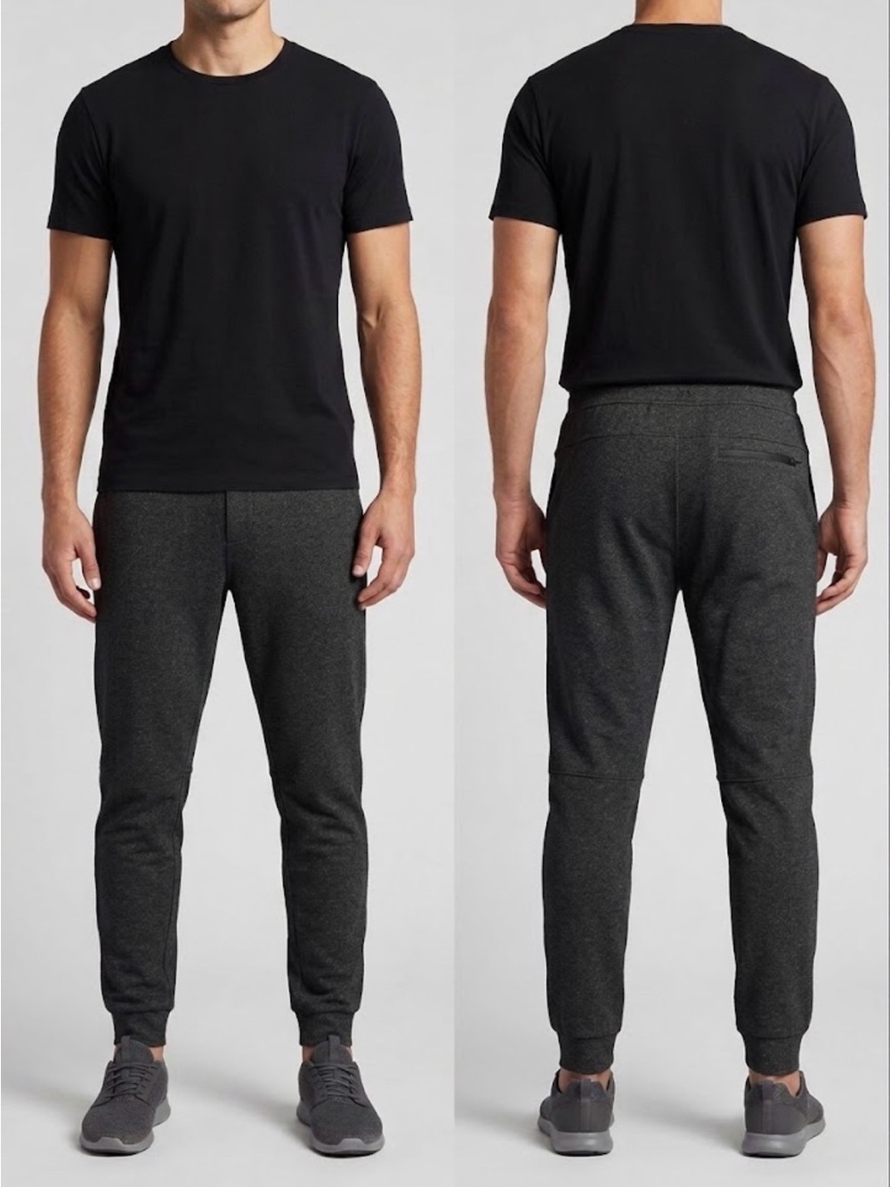 Lululemon Men’s Dark Gray Athleisure Drawstring Jogger Pants Small S